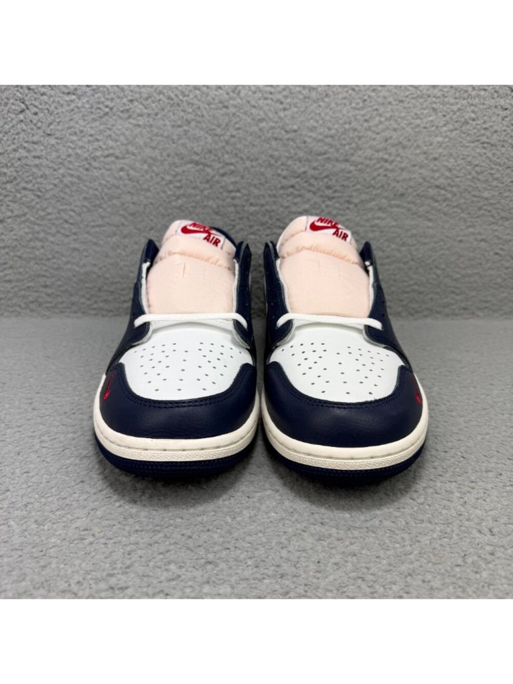 Jordan 1 Low Mens 14 Shoes Howard University Nike Air Retro OG 2024 Sneakers - Picture 4 of 10